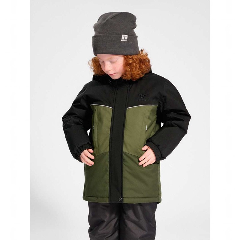 Dětské Bundy Hummel Conrad Tex Olivy Zelené | 711190-472