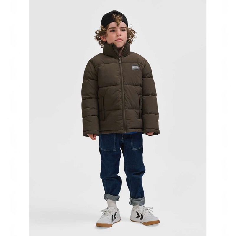 Dětské Bundy Hummel Crisp Tex Hnědé | 066732-754