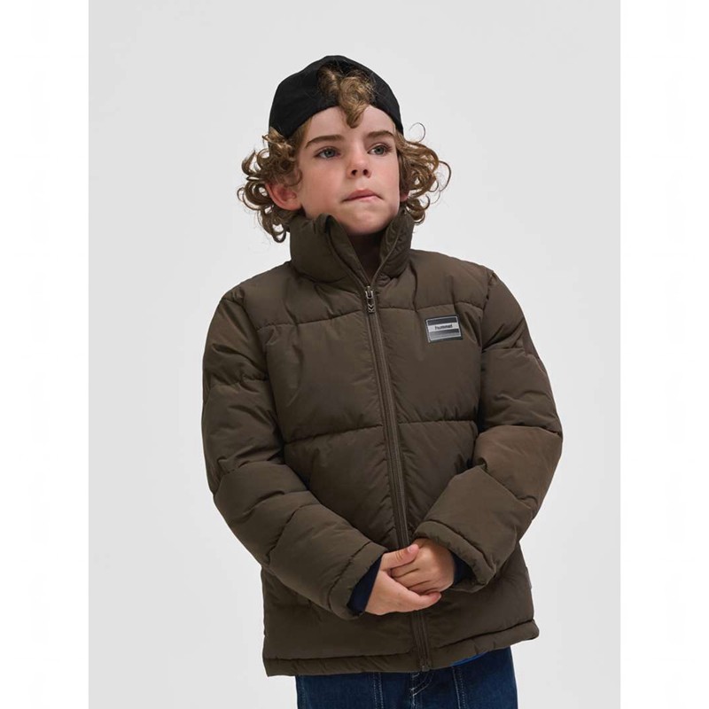 Dětské Bundy Hummel Crisp Tex Hnědé | 066732-754