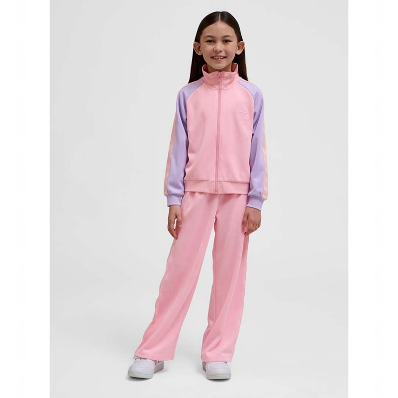 Dětské Bundy Hummel Daily Zip Růžové | 377418-790