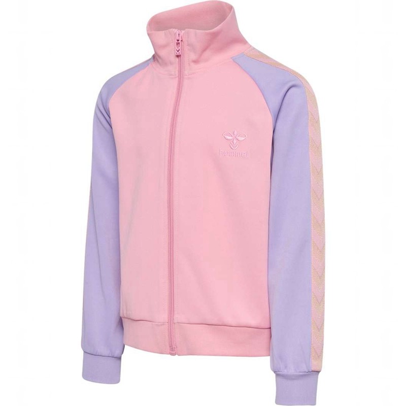 Dětské Bundy Hummel Daily Zip Růžové | 377418-790