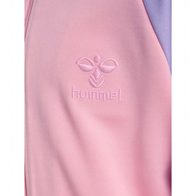 Dětské Bundy Hummel Daily Zip Růžové | 377418-790