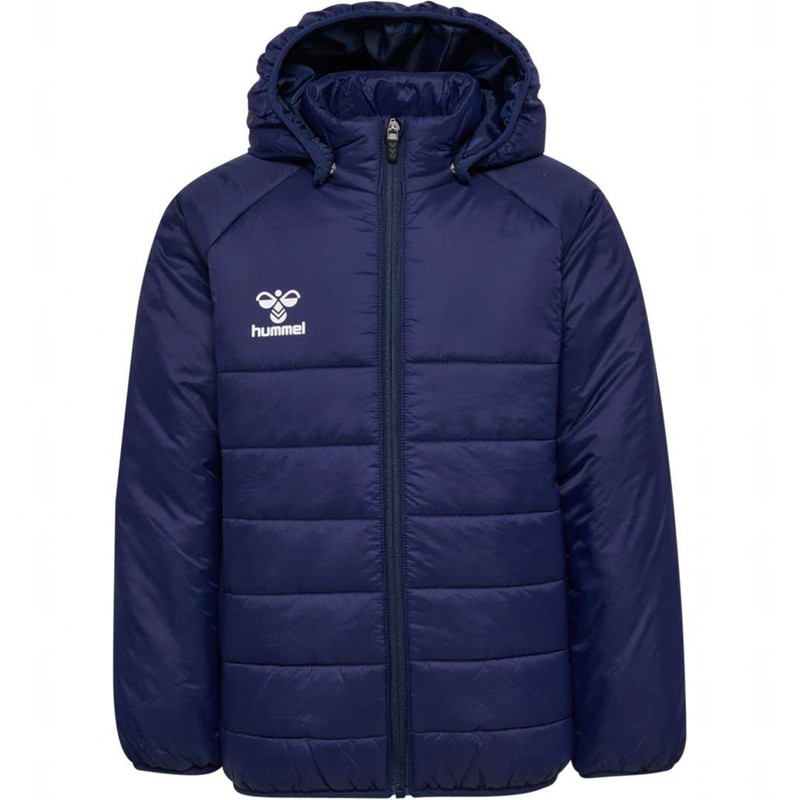 Dětské Bundy Hummel Go Quilted Hood Tmavě Blankyt | 085154-912