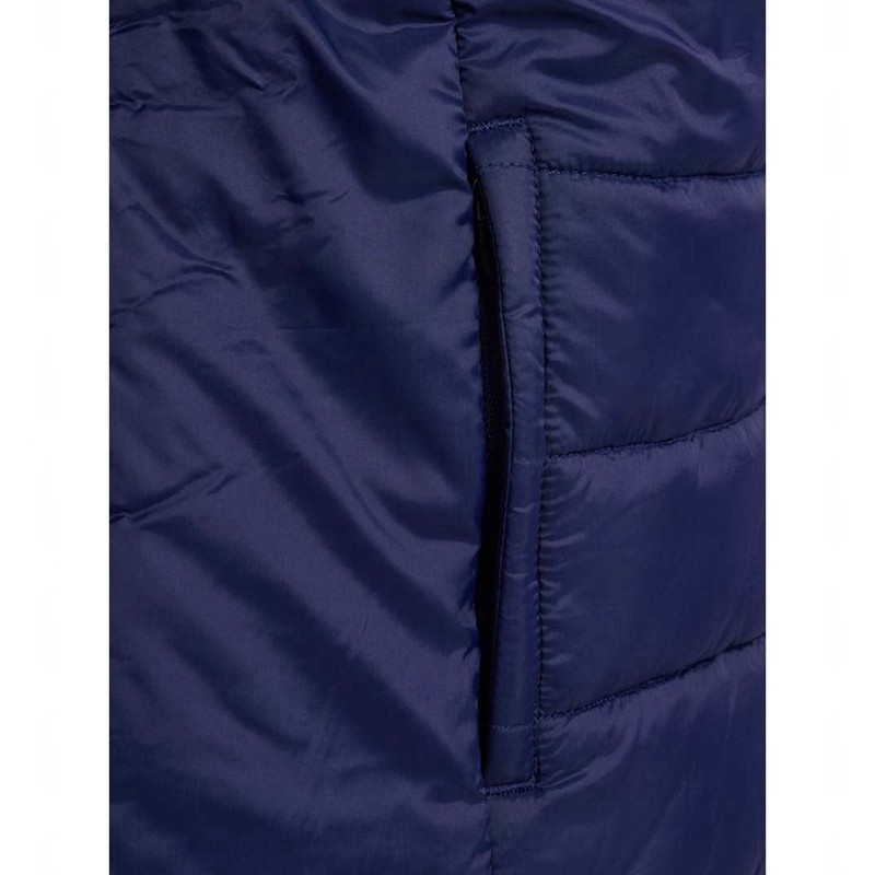 Dětské Bundy Hummel Go Quilted Hood Tmavě Blankyt | 085154-912
