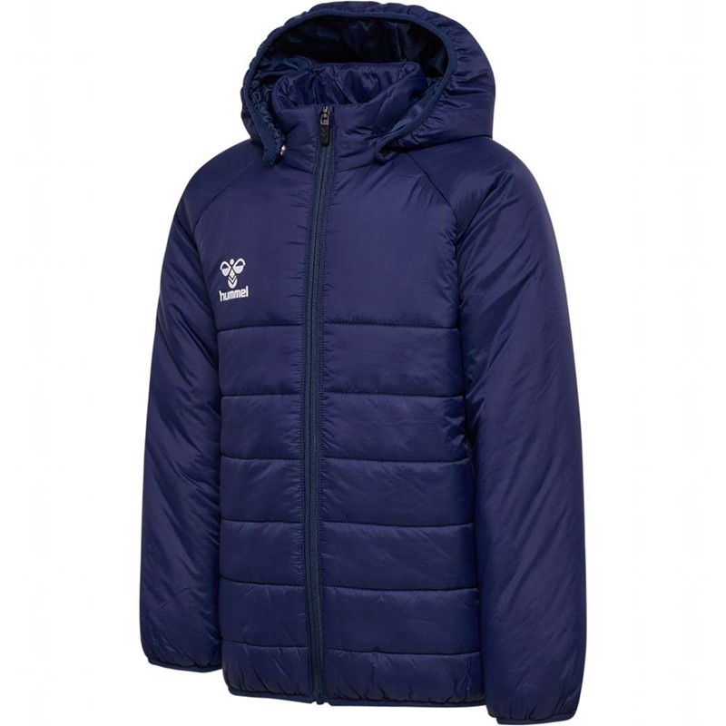 Dětské Bundy Hummel Go Quilted Hood Tmavě Blankyt | 085154-912