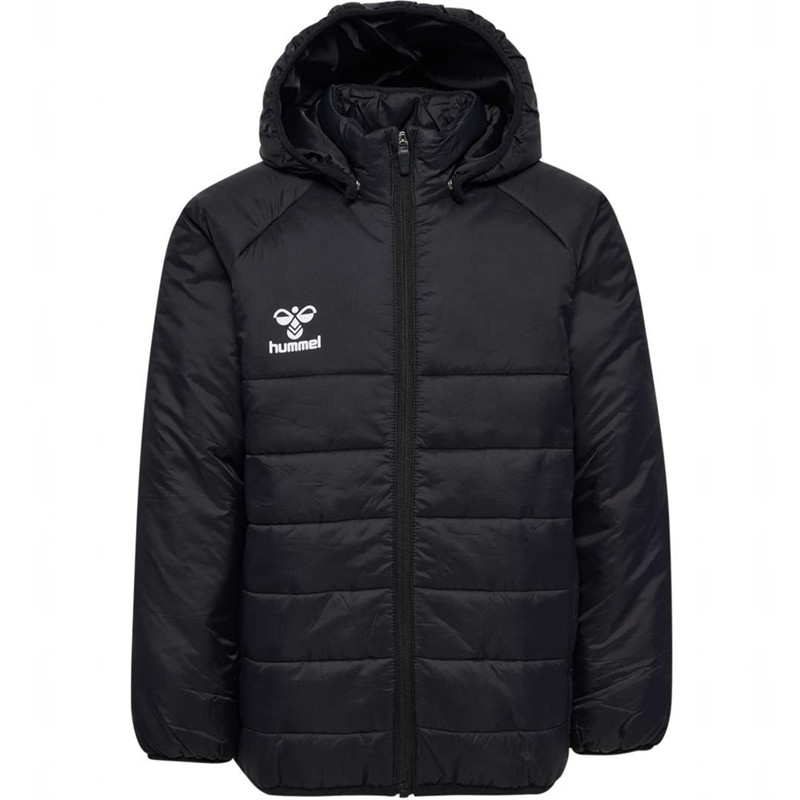 Dětské Bundy Hummel Go Quilted Hood Černé | 477550-535