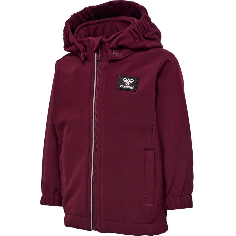Dětské Bundy Hummel Mars Tex Mini Softshell Vínové | 550856-412