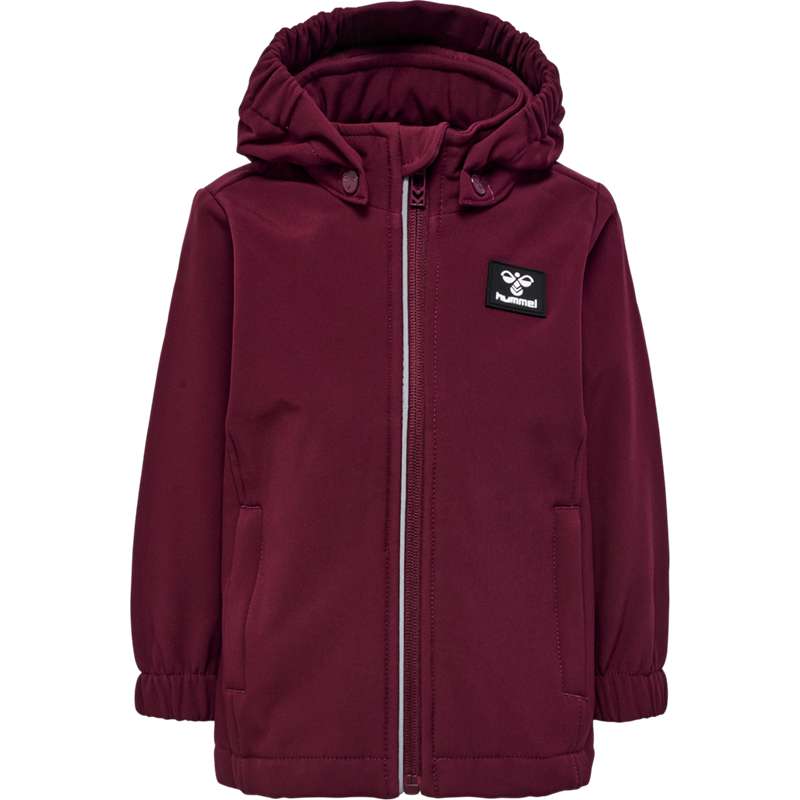 Dětské Bundy Hummel Mars Tex Mini Softshell Vínové | 550856-412