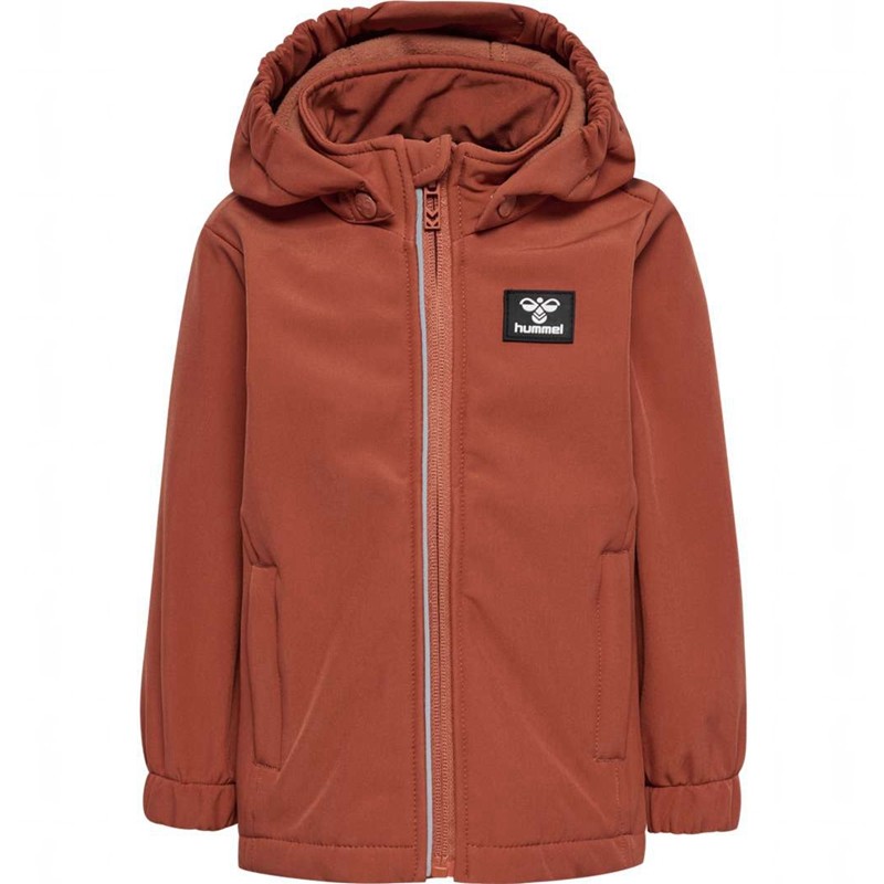 Dětské Bundy Hummel Mars Tex Mini Softshell Červené | 015780-304