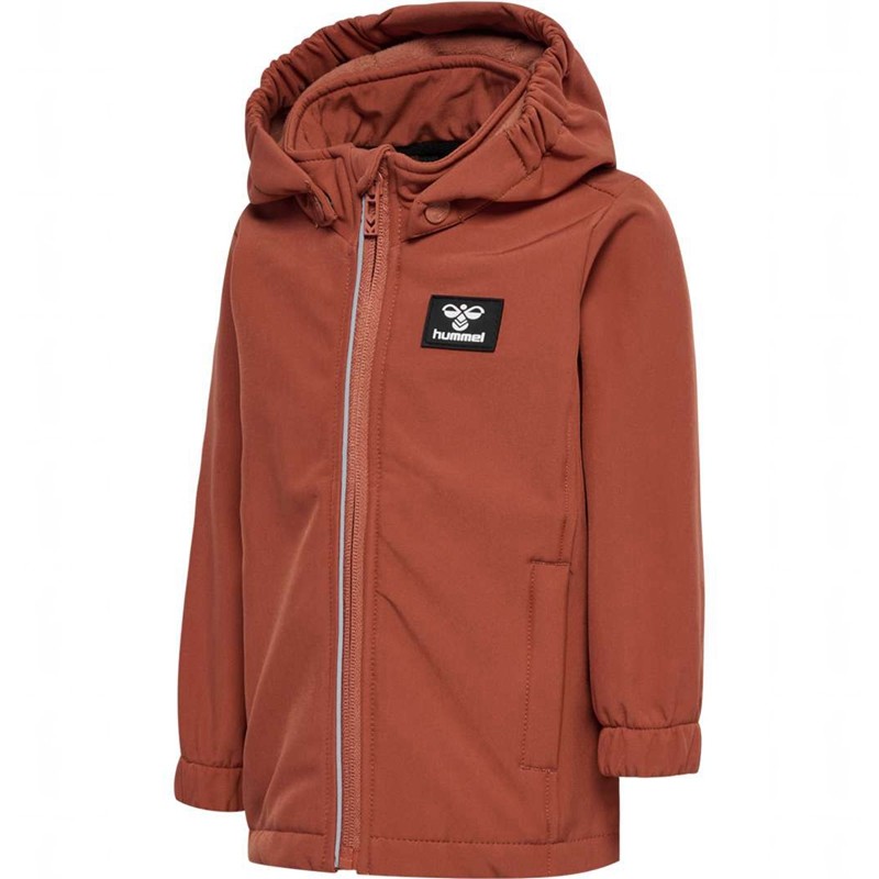 Dětské Bundy Hummel Mars Tex Mini Softshell Červené | 015780-304