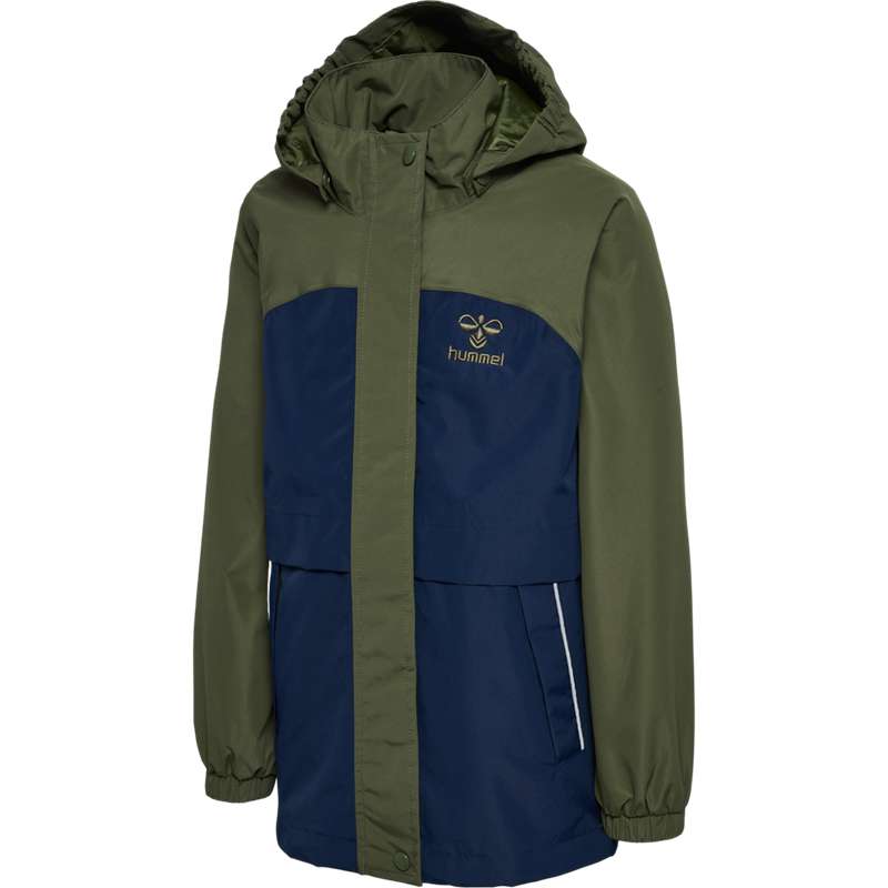 Dětské Bundy Hummel Monsun Tex Shell Olivy Zelené | 694850-025