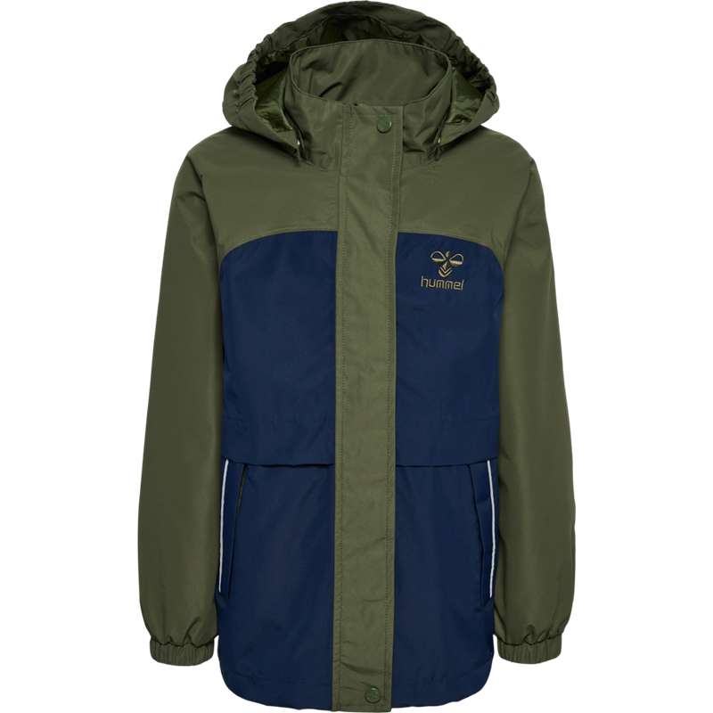 Dětské Bundy Hummel Monsun Tex Shell Olivy Zelené | 694850-025