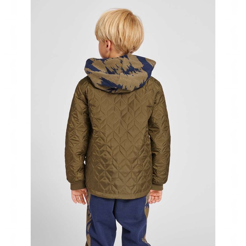 Dětské Bundy Hummel Mule Thermo Olivy Zelené | 966464-940