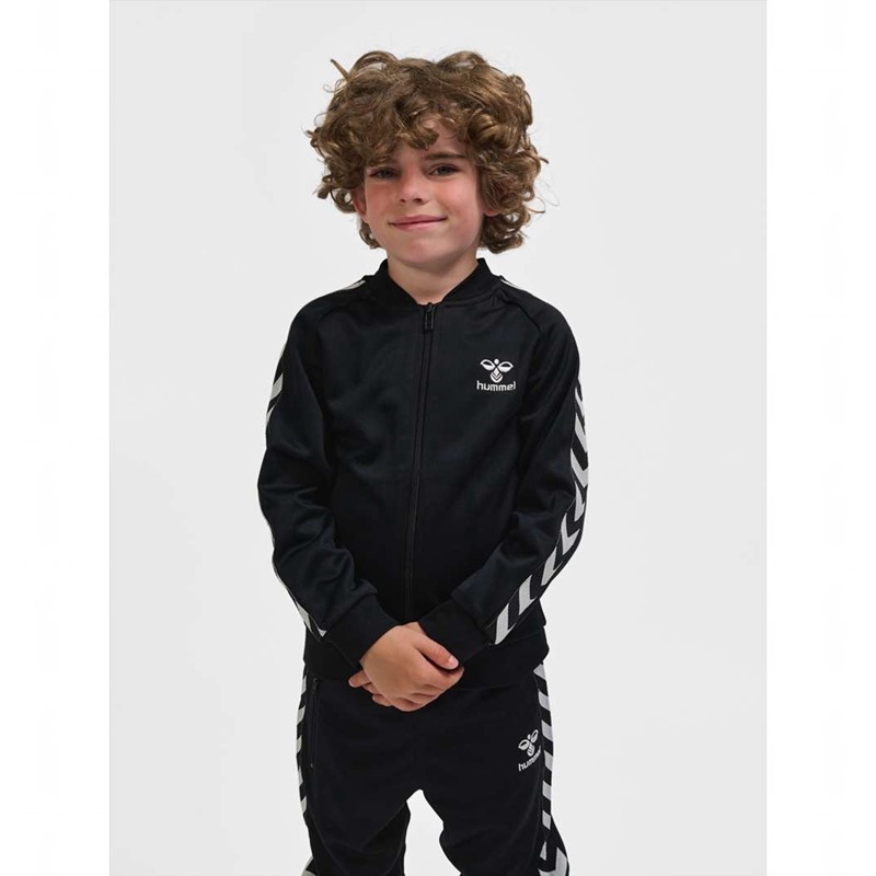 Dětské Bundy Hummel Newi Zip Černé | 678090-397