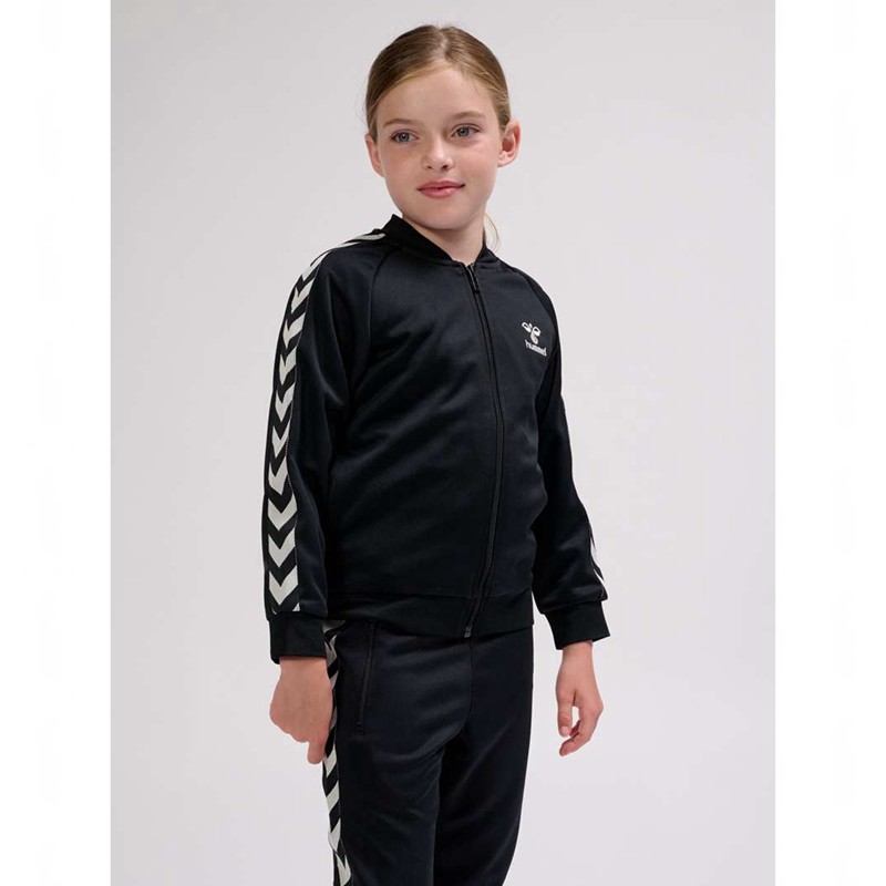 Dětské Bundy Hummel Newi Zip Černé | 678090-397