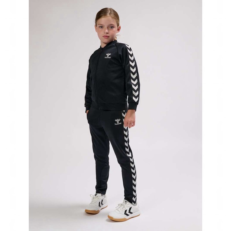 Dětské Bundy Hummel Newi Zip Černé | 678090-397