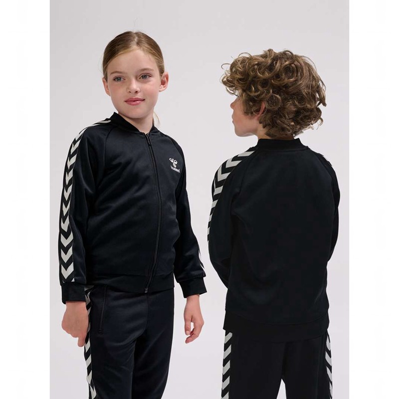 Dětské Bundy Hummel Newi Zip Černé | 678090-397
