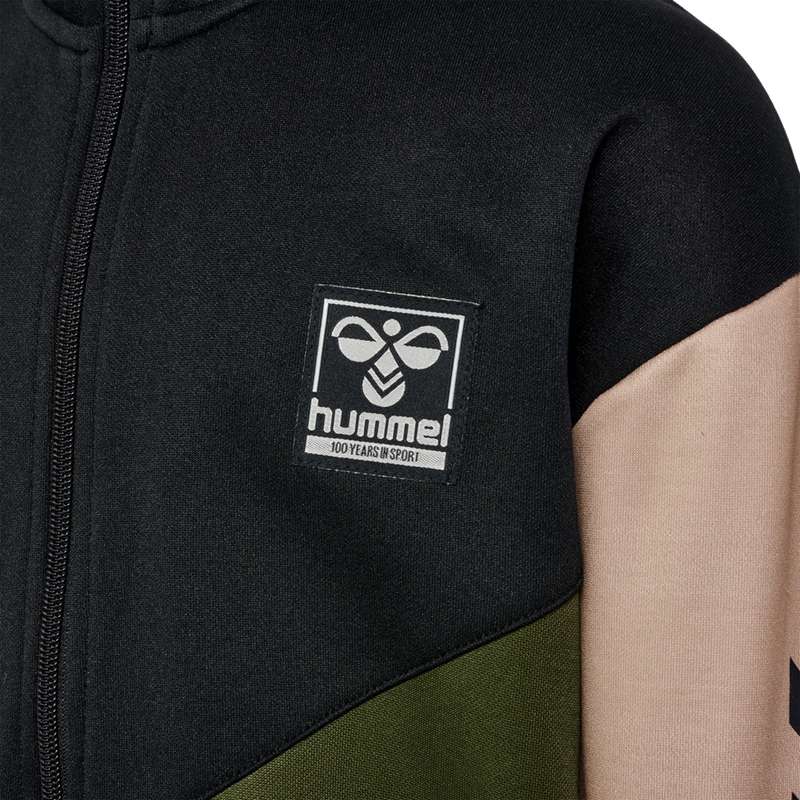 Dětské Bundy Hummel Rane Zip Olivy Zelené | 320293-256