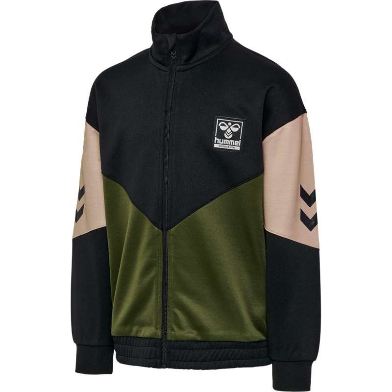 Dětské Bundy Hummel Rane Zip Olivy Zelené | 320293-256