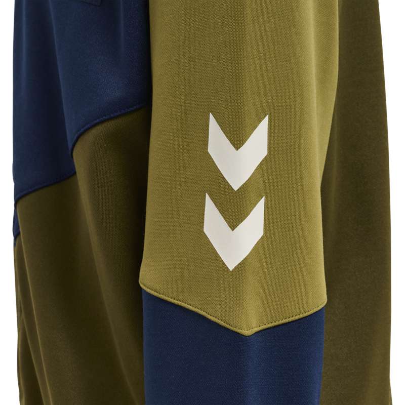 Dětské Bundy Hummel Rane Zip Olivy Zelené | 468234-105