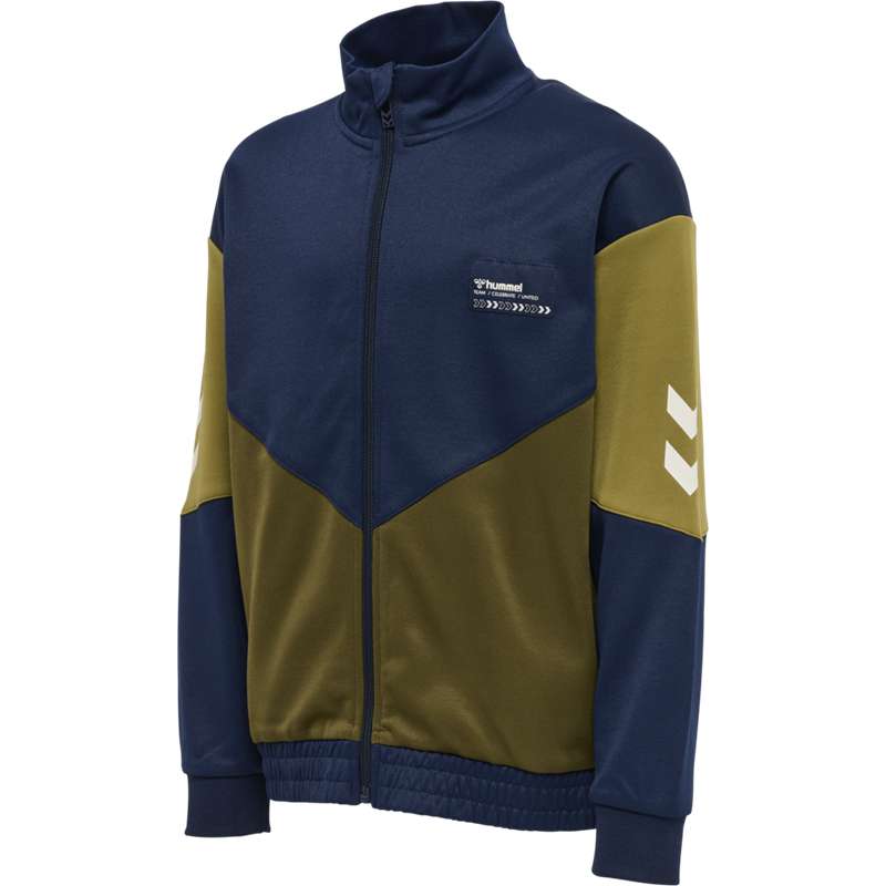 Dětské Bundy Hummel Rane Zip Olivy Zelené | 468234-105