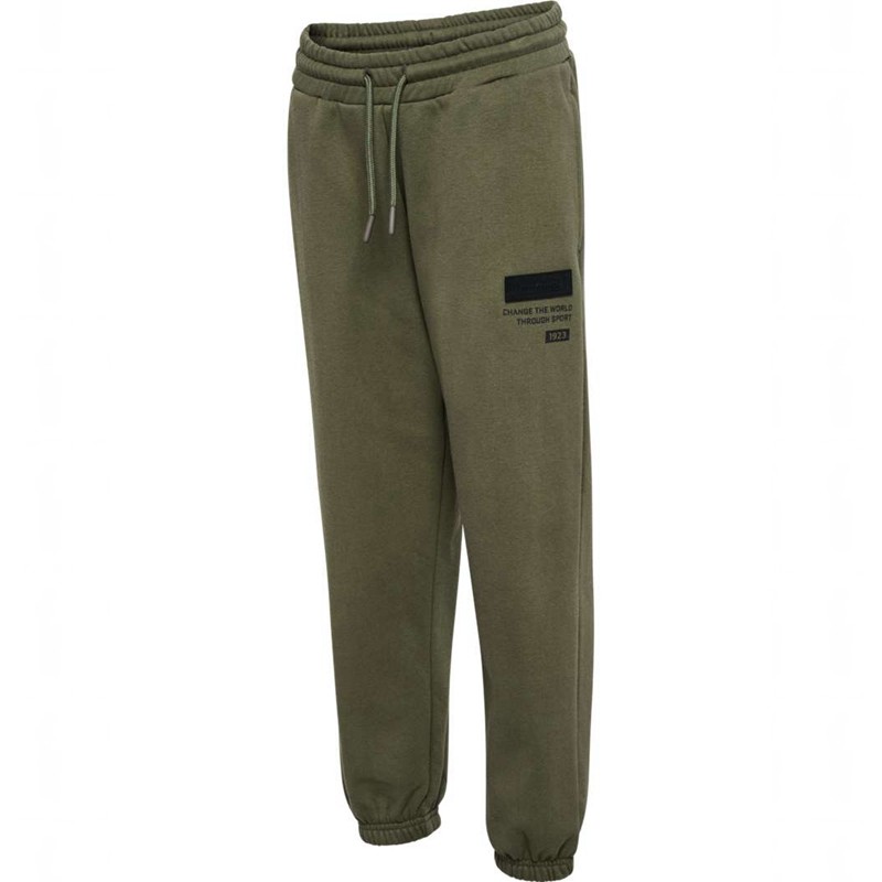Dětské Kalhoty Hummel Archie Olivy Zelené | 647850-181