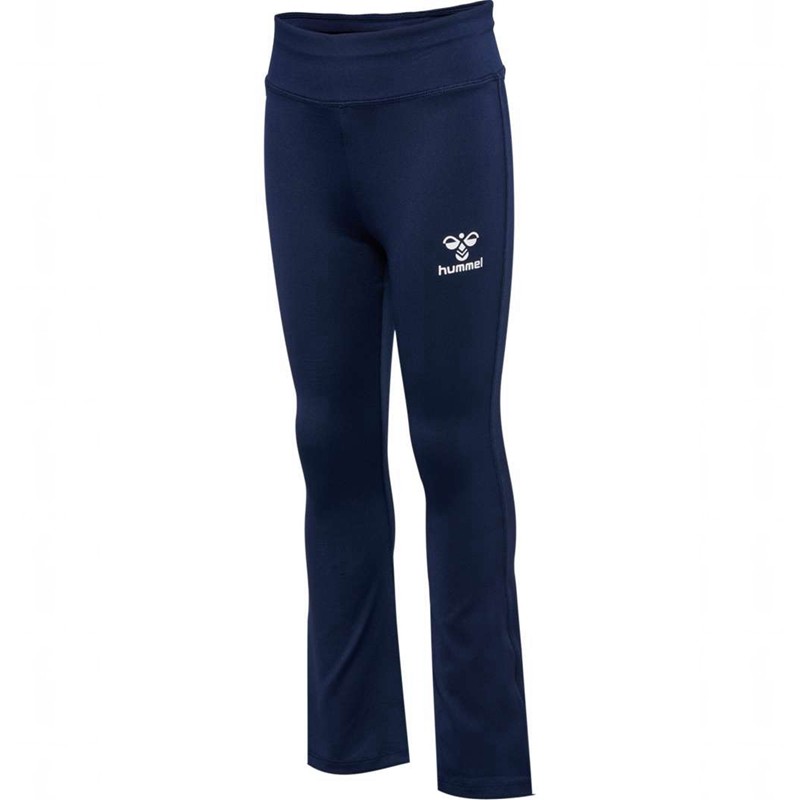 Dětské Kalhoty Hummel Aya High Rise Flare Černé | 683071-245