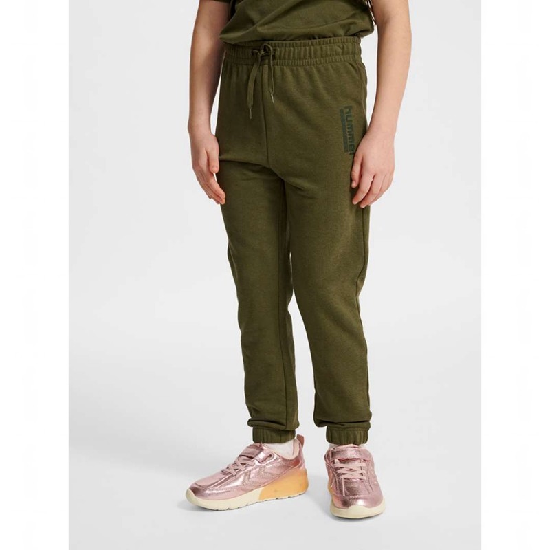 Dětské Kalhoty Hummel Jr Base Regular Zelene | 155596-667