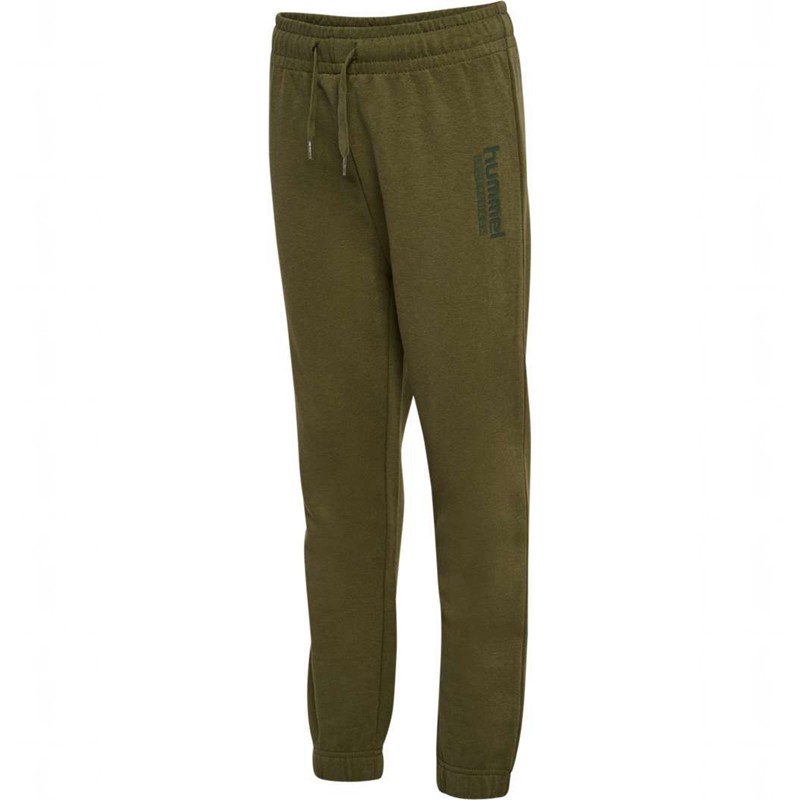 Dětské Kalhoty Hummel Jr Base Regular Zelene | 155596-667