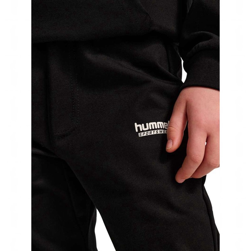 Dětské Kalhoty Hummel Jr Regular Adj Waist Černé | 829356-284
