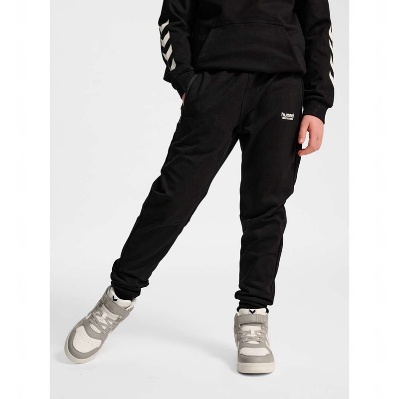 Dětské Kalhoty Hummel Jr Regular Adj Waist Černé | 829356-284
