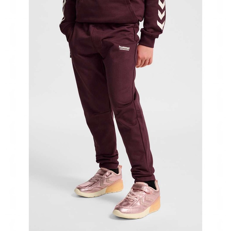 Dětské Kalhoty Hummel Jr Regular Adj Waist Vínové | 102510-095