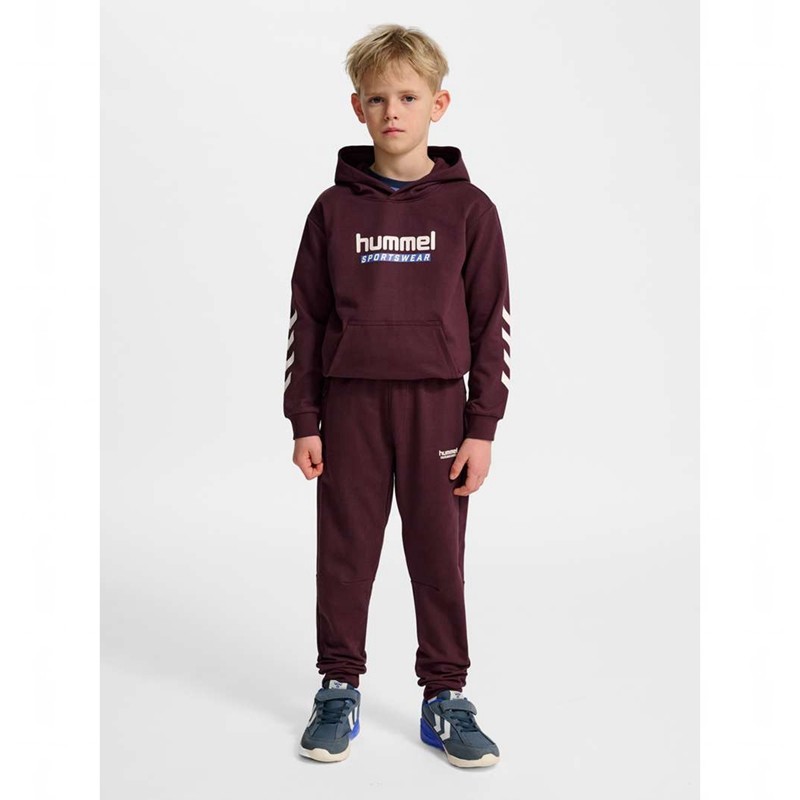 Dětské Kalhoty Hummel Jr Regular Adj Waist Vínové | 102510-095