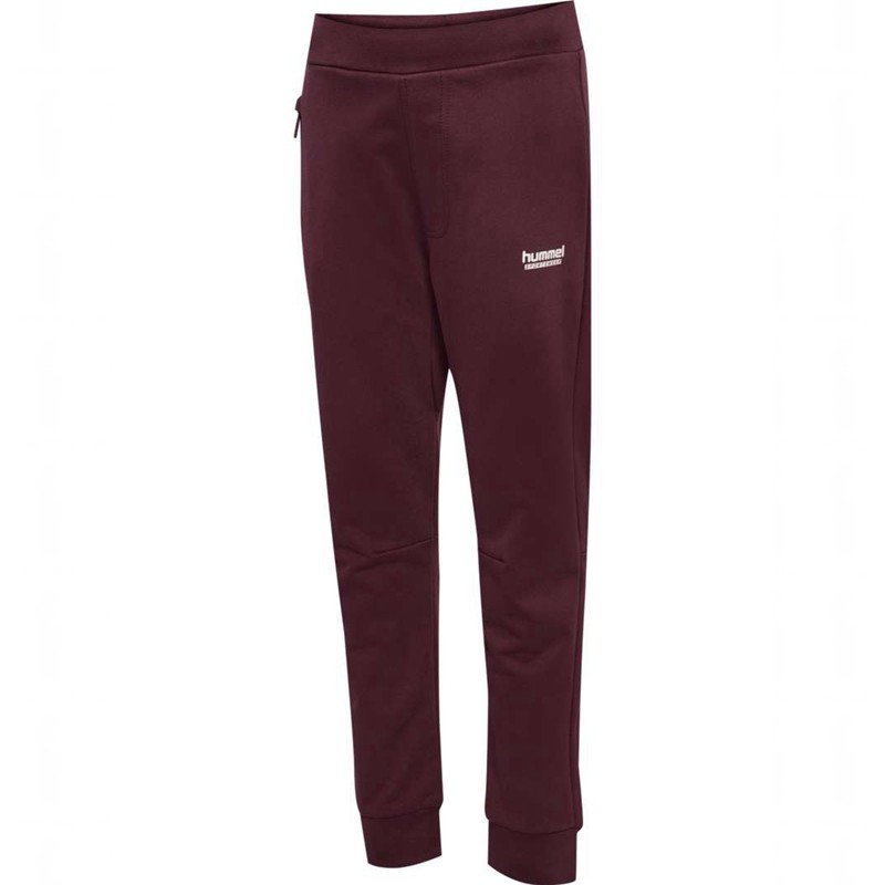 Dětské Kalhoty Hummel Jr Regular Adj Waist Vínové | 102510-095