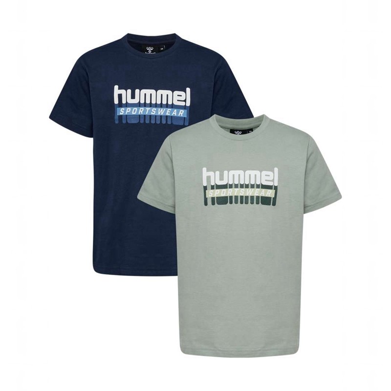 Dětské Kalhoty Hummel Tukas S/S 2-pack Zelene | 422648-991