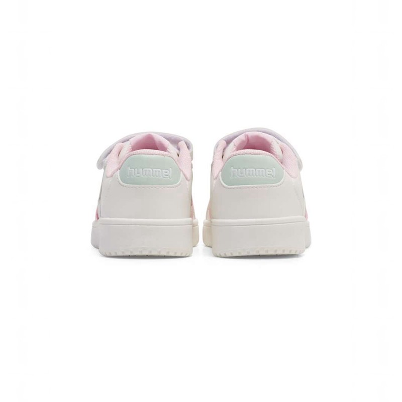 Dětské Kopačky Hummel Derby Court Jr Bílé | 519447-908