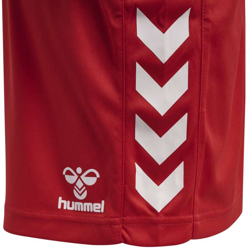Dětské Kraťasy Hummel Core Xk Poly Červené | 482295-769