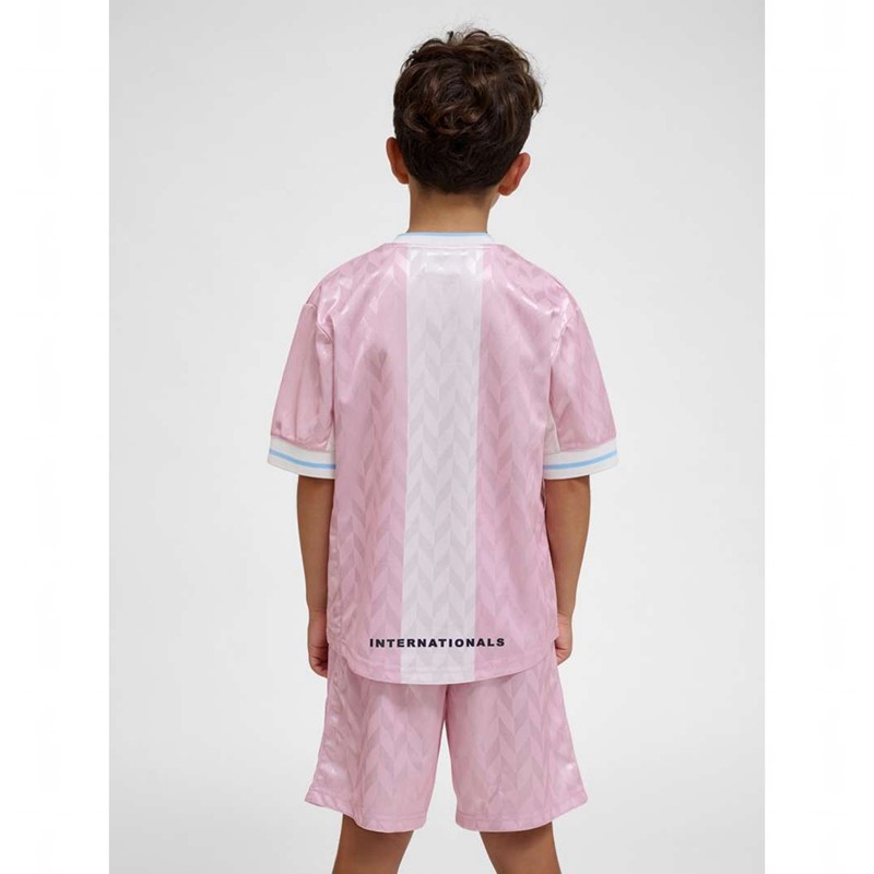 Dětské Kraťasy Hummel Jr Loose Fb Jersey S/S Růžové | 978281-273