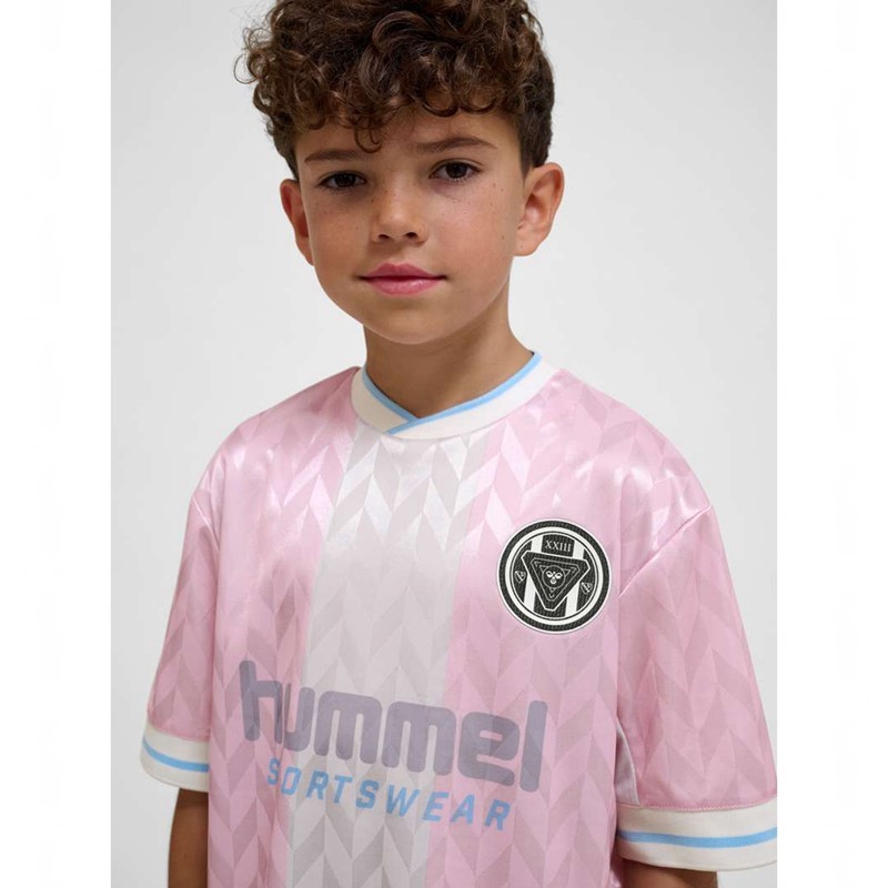 Dětské Kraťasy Hummel Jr Loose Fb Jersey S/S Růžové | 978281-273
