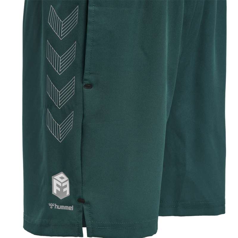 Dětské Kraťasy Hummel Move Grid Woven Zelene | 928183-409