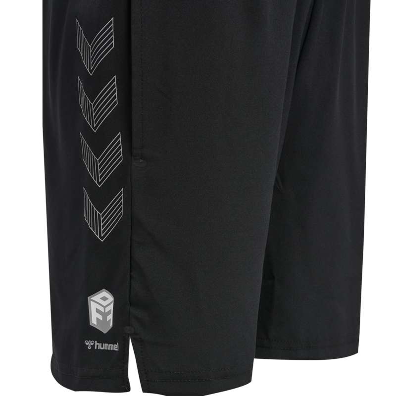 Dětské Kraťasy Hummel Move Grid Woven Černé | 005474-896