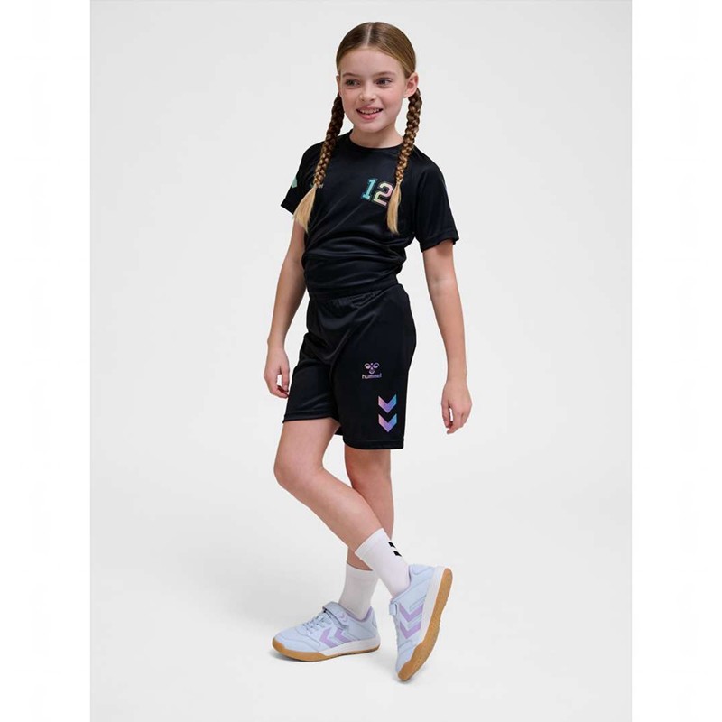 Dětské Kraťasy Hummel Shimmer Černé | 473703-989