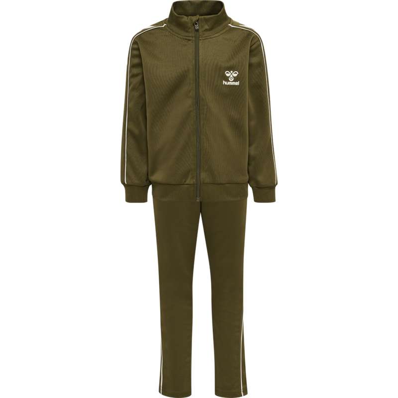 Dětské Kraťasy Hummel Track Tracksuit Olivy Zelené | 597327-854