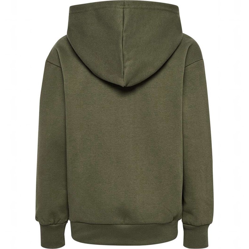 Dětské Mikina s Kapucí Hummel Archie Olivy Zelené | 401014-563