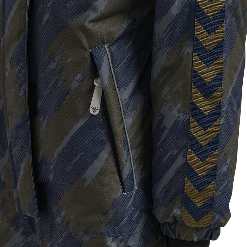 Dětské Mikina s Kapucí Hummel Artic Tex Snow Olivy Zelené | 167551-429