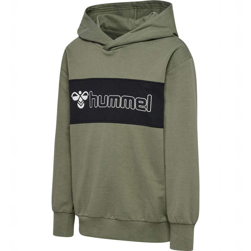 Dětské Mikina s Kapucí Hummel Atlas Olivy Zelené | 915206-693