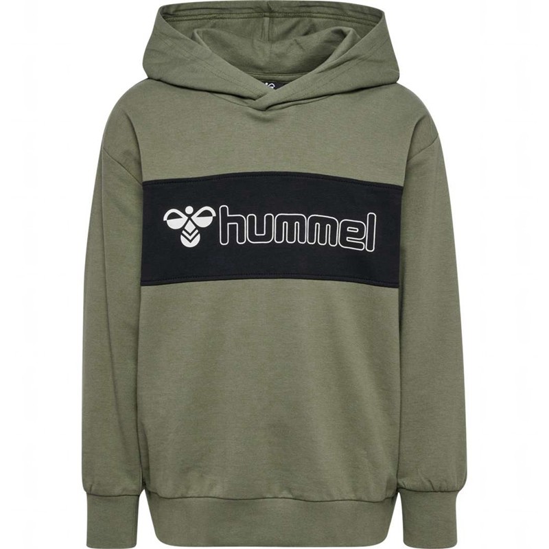 Dětské Mikina s Kapucí Hummel Atlas Olivy Zelené | 915206-693