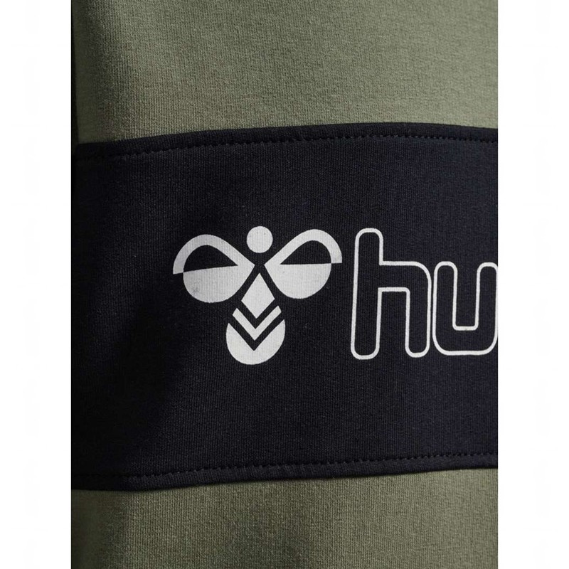 Dětské Mikina s Kapucí Hummel Atlas Olivy Zelené | 915206-693