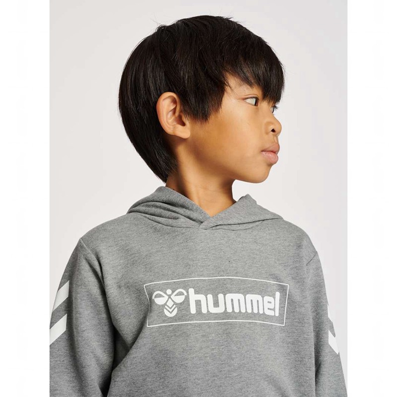 Dětské Mikina s Kapucí Hummel Box Šedé | 169769-269