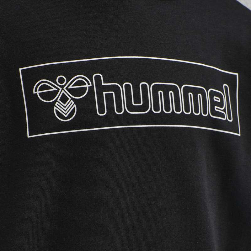 Dětské Mikina s Kapucí Hummel Boxline Černé | 912743-701